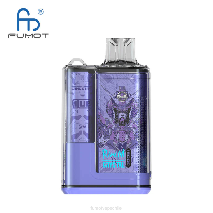 Fumot Crystal 1 pieza - 12000 caja de vapeo desechable 20ml 408J265 | Fumot Cigarette hielo de fruta del dragón