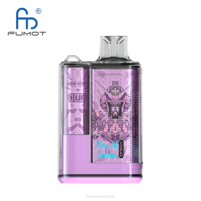 Fumot Crystal 1 pieza - 12000 caja de vapeo desechable 20ml 408J265 | Fumot Cigarette hielo de fruta del dragón