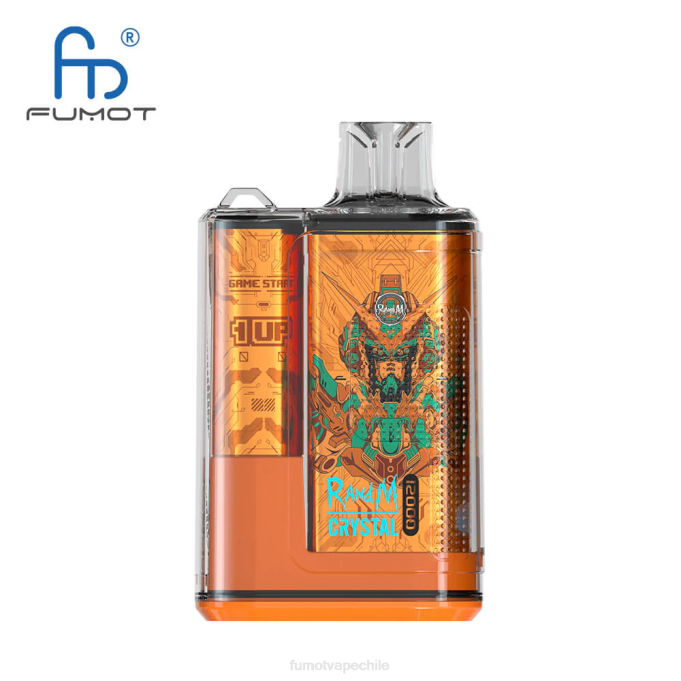 Fumot Crystal 1 pieza - 12000 caja de vapeo desechable 20ml 408J267 | Fumot Tech fusión frutal