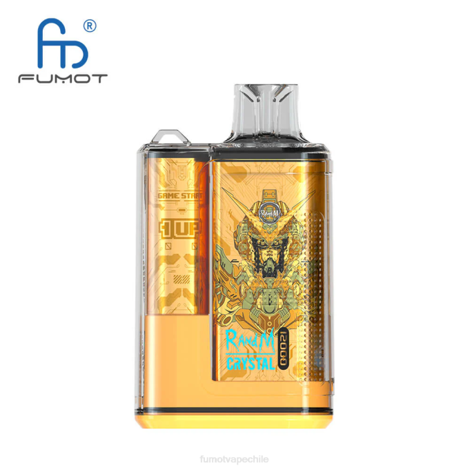 Fumot Crystal 1 pieza - 12000 caja de vapeo desechable 20ml 408J274 | Fumot Sabores mango durazno