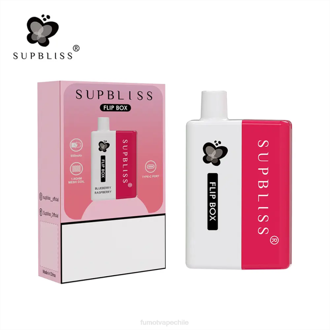 Fumot Supbliss Flip kit de vapeo reemplazable box 6000 - 10ml (1 pieza) 408J331 | Fumot Vape Chile hielo negro