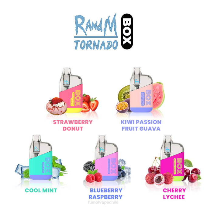 Fumot Tornado Caja de 10000 vape pods desechables - 20 ml (1 pieza) 408J360 | Fumot Vape Flavors hielo de fresa