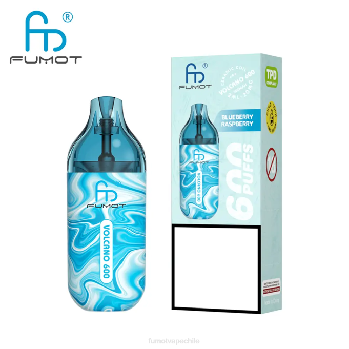 Fumot Volcano Vape desechable compatible con 600 tpd - 2 ml (juego de 3 piezas) 408J288 | Fumot Factory mango triple