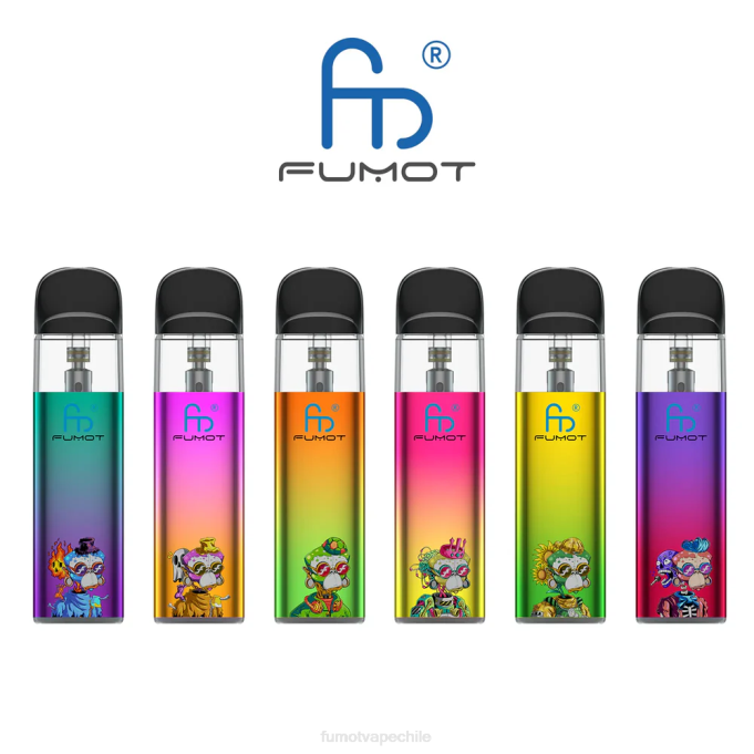 Fumot Dazzle Lite kit de vapeo vacío compatible con tpd (1 pieza) 408J551 | Fumot Vape Chile verde-morado