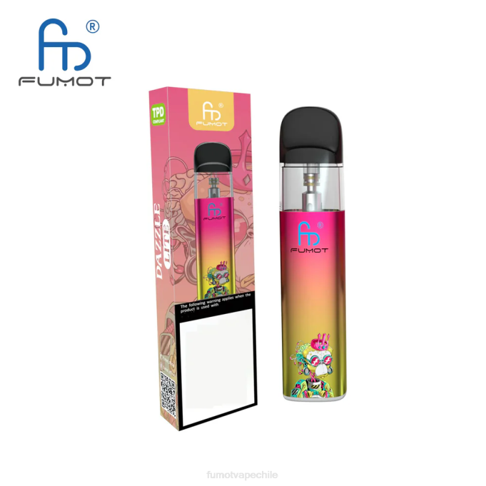 Fumot Dazzle Lite kit de vapeo vacío compatible con tpd (1 pieza) 408J551 | Fumot Vape Chile verde-morado