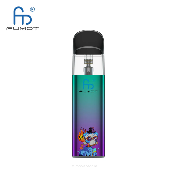 Fumot Dazzle Lite kit de vapeo vacío compatible con tpd (1 pieza) 408J551 | Fumot Vape Chile verde-morado