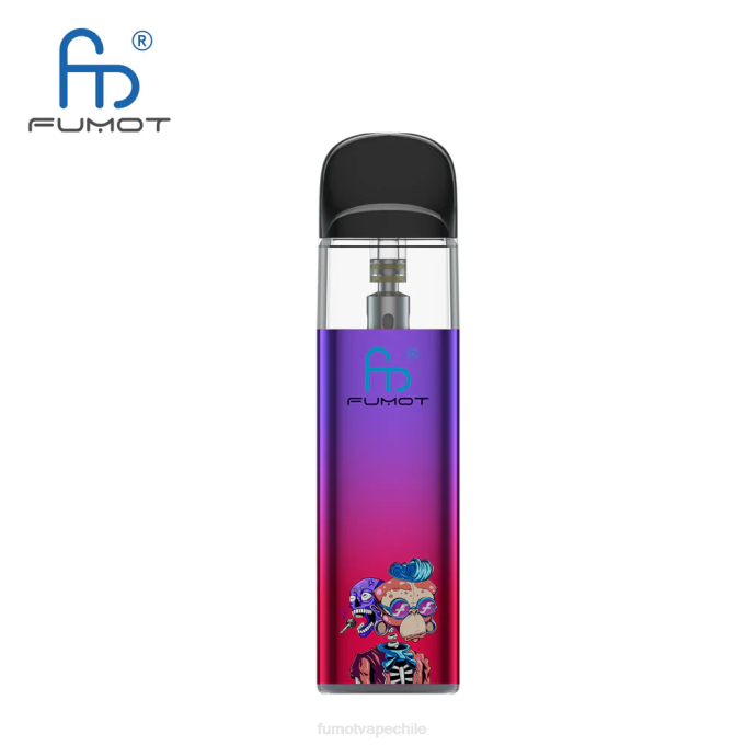 Fumot Dazzle Lite kit de vapeo vacío compatible con tpd (1 pieza) 408J551 | Fumot Vape Chile verde-morado