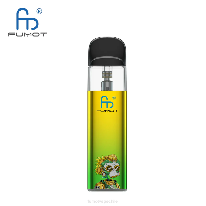 Fumot Dazzle Lite kit de vapeo vacío compatible con tpd (1 pieza) 408J551 | Fumot Vape Chile verde-morado