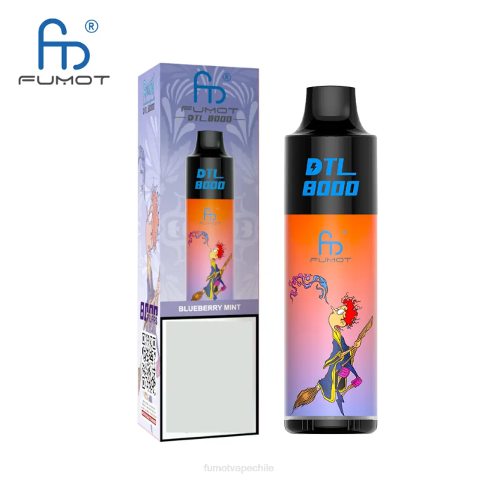 Fumot DTL Pluma vaporizador desechable 8000 - 16 ml (1 pieza) 408J413 | Fumot Vape Precio áloe uva