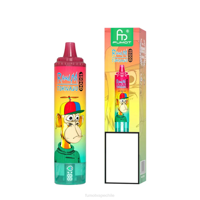 Fumot Tornado 15000 vaporizador desechable 25ml (1 pieza) 408J159 | Fumot Flavors hielo de plátano