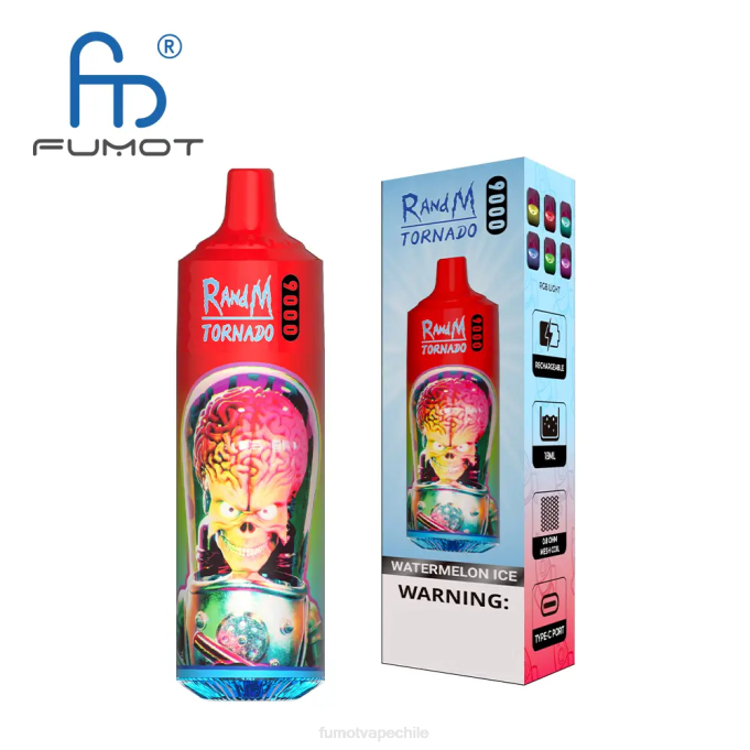 Fumot Tornado Bolígrafo vapeador desechable 9000 de 18 ml (1 pieza) 408J16 | Vaporizador Fumot bayas mixtas