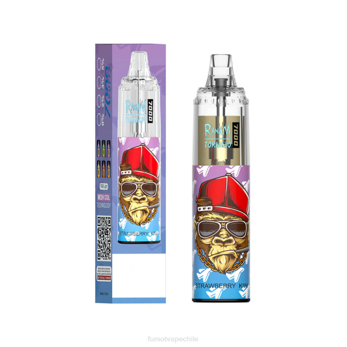 Fumot Tornado Pluma vaporizador desechable 7000 - 14 ml (1 pieza) 408J71 | Fumot Vape Chile cola de cereza