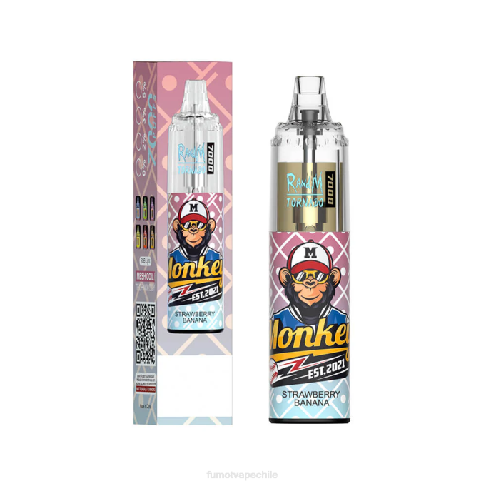 Fumot Tornado Pluma vaporizador desechable 7000 - 14 ml (1 pieza) 408J71 | Fumot Vape Chile cola de cereza