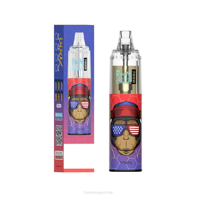 Fumot Tornado Pluma vaporizador desechable 7000 - 14 ml (1 pieza) 408J76 | Vaporizador Fumot cereza gaseosa