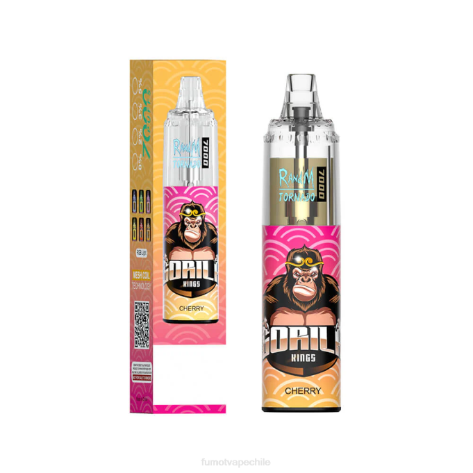 Fumot Tornado Pluma vaporizador desechable 7000 - 14 ml (1 pieza) 408J76 | Vaporizador Fumot cereza gaseosa