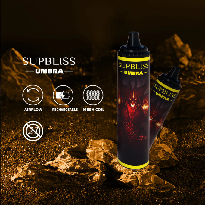 Fumot Supbliss Umbra 10000 (1 pieza) pluma vaporizador desechable - 20ml 408J476 | Vaporizador Fumot menta fresca