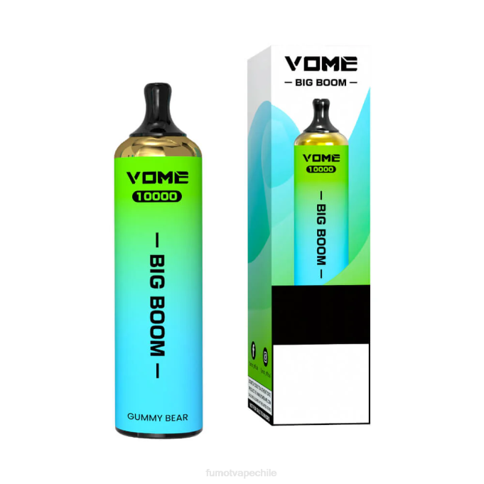 Fumot Vome Big Boom bolígrafo vapeador desechable 10000 - 20ml (1 pieza) 408J438 | Fumot Factory uva