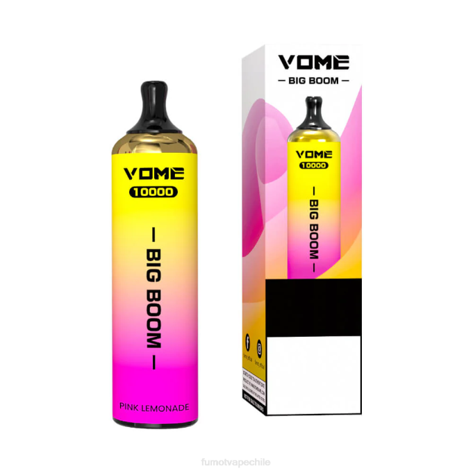 Fumot Vome Big Boom bolígrafo vapeador desechable 10000 - 20ml (1 pieza) 408J438 | Fumot Factory uva