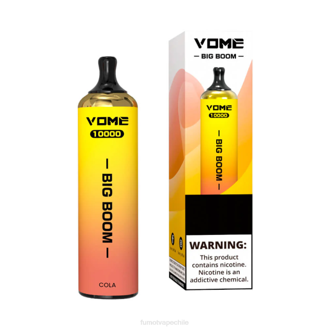 Fumot Vome Big Boom bolígrafo vapeador desechable 10000 - 20ml (1 pieza) 408J438 | Fumot Factory uva