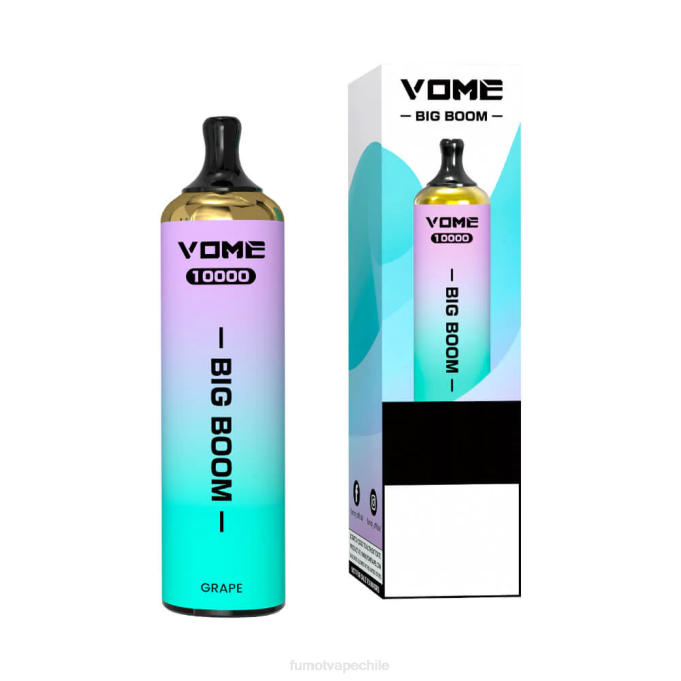 Fumot Vome Big Boom bolígrafo vapeador desechable 10000 - 20ml (1 pieza) 408J438 | Fumot Factory uva