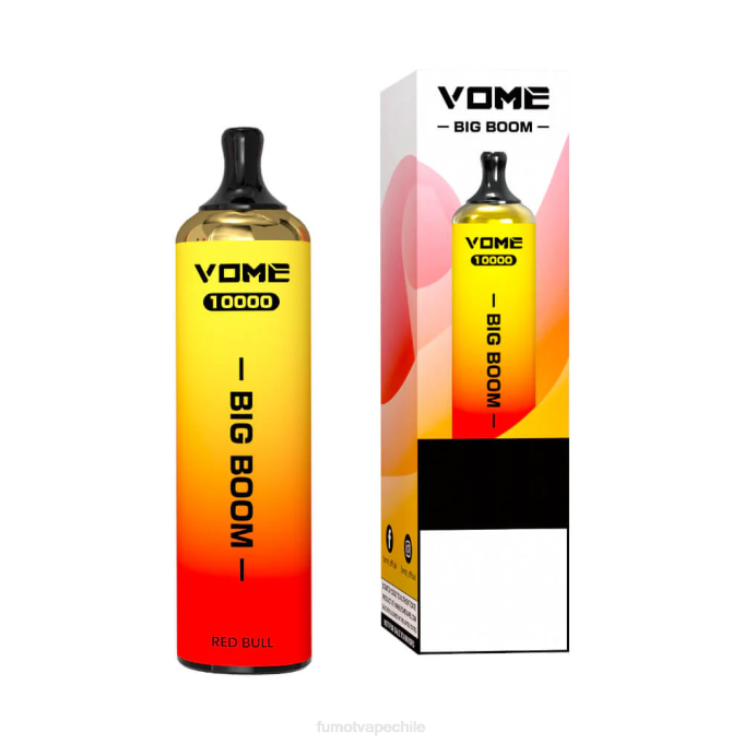 Fumot Vome Big Boom bolígrafo vapeador desechable 10000 - 20ml (1 pieza) 408J438 | Fumot Factory uva